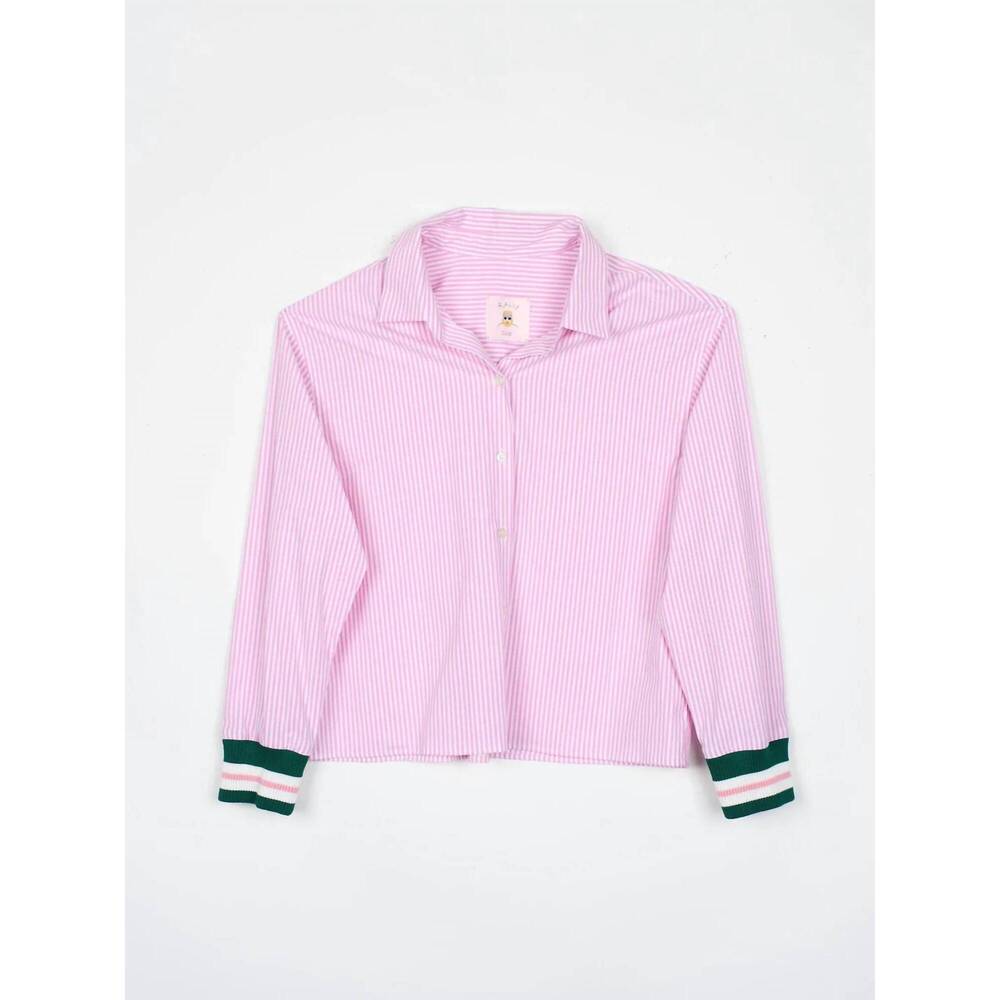 NEW RALLY CLUB women's evert button down in pink